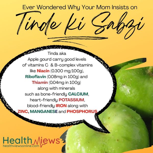 Health benefits of tinda vegetable