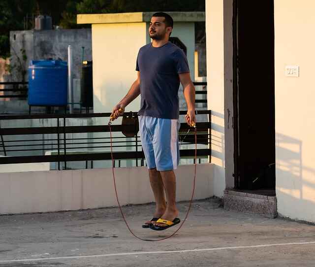 jumping rope