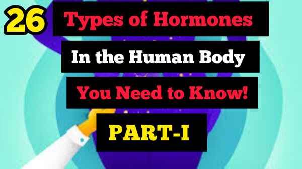 types of hormones part 1