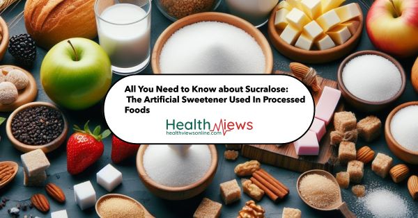 All You Need to Know about Sucralose: The Artificial Sweetener Used In Processed Foods