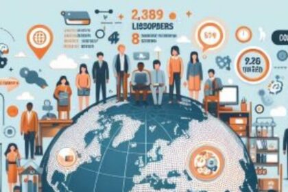 An infographic showing global mental health statistics, highlighting the number of people affected by mental disorders. Include a visual representation of community mental health