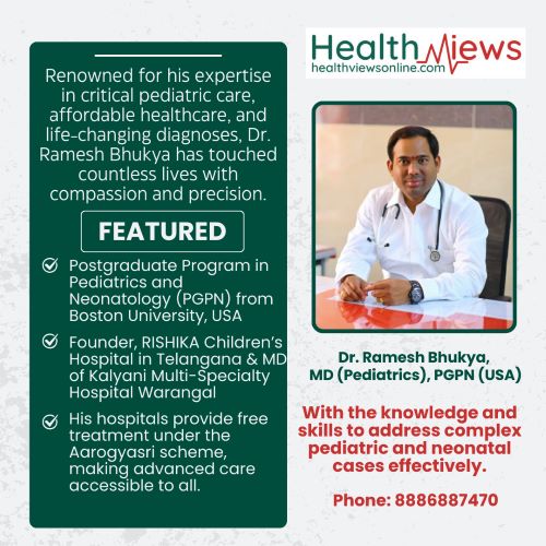 Dr Ramesh Bhukya Pediatric Doctor Telangana