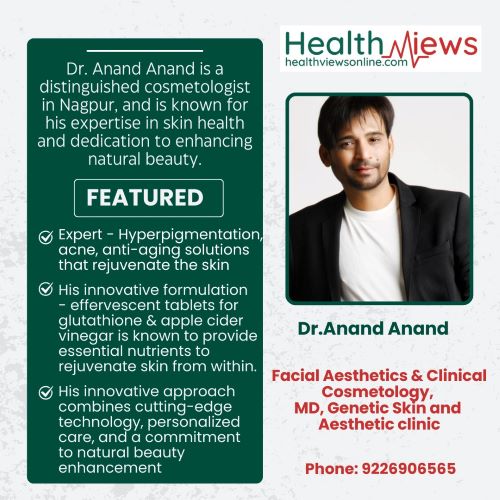 Dr. Anand Anand: Founder of Genetics Skin and Aesthetic Clinic